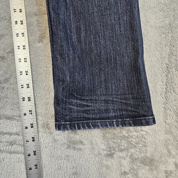 Guess Jeans Men's 28x28.5 Blue Whiskered Slim Straight Denim Casual Tag 28x30 - Picture 9 of 14